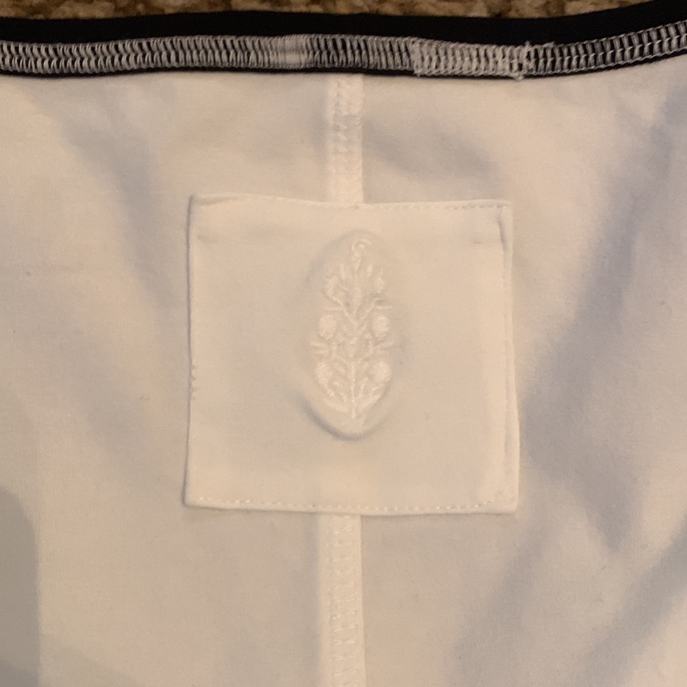Free People Movement New Flow Henley Tank Top White NWOT - Picture 8 of 9